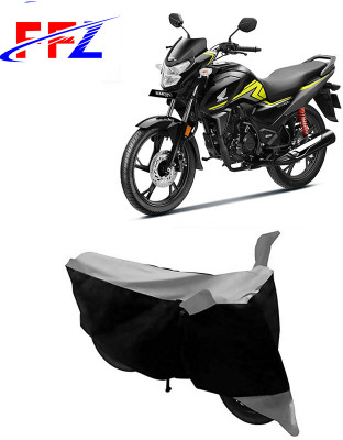 FFZ Waterproof Two Wheeler Cover for Honda(SP 125, Black, Grey)