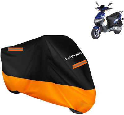 Horseyaart Waterproof Two Wheeler Cover for LML(Freedom Prima, Orange)
