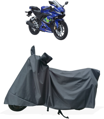 Tricway Two Wheeler Cover for Yamaha(YZF R15 V3 Moto GP Edition BS6, Grey)