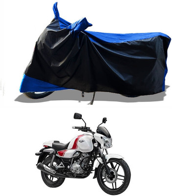 DeepShakshi AUTOMOTIVE Waterproof Two Wheeler Cover for Bajaj(v15, Blue)