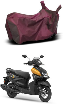 Mdstar Waterproof Two Wheeler Cover for Yamaha(RayZR 125, Maroon)