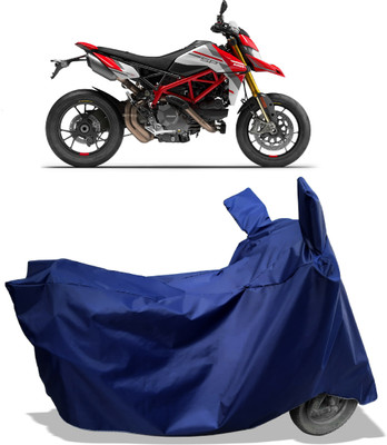 Amexride Two Wheeler Cover for Ducati(Hypermotard, Blue)