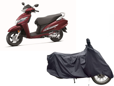 Anlopeproducts Waterproof Two Wheeler Cover for Honda(Activa 125, Grey)
