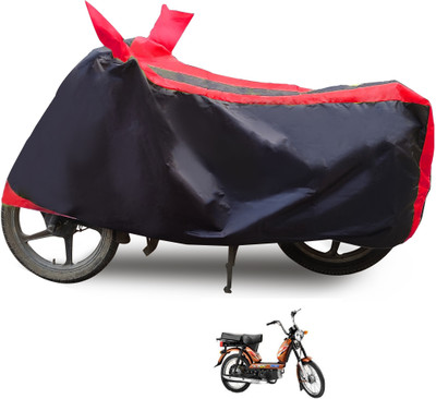 Euro Care Waterproof Two Wheeler Cover for TVS(Heavy Duty Super XL, Red)