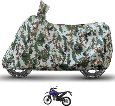 Caronix Waterproof Two Wheeler Cover for Yamaha(Green)