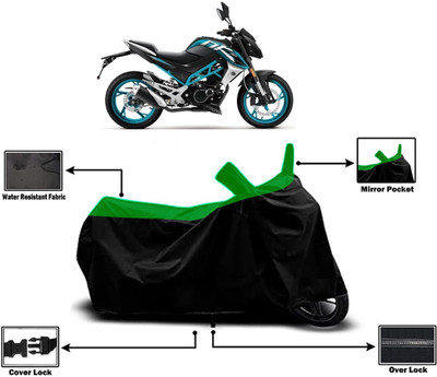 Amexride Two Wheeler Cover for CFMoto(150NK, Green)