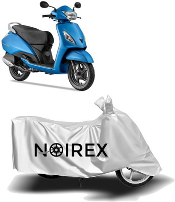 NOIREX Two Wheeler Cover for TVS(Jupiter, Silver)