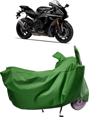 Amexride Two Wheeler Cover for Yamaha(YZF R1 BS6, Maroon)