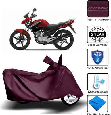 MISSION COLLECTION Waterproof Two Wheeler Cover for Yamaha(YBR 125, Maroon)