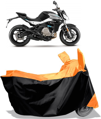 Amexride Two Wheeler Cover for CFMoto(650 NK BS6, Multicolor)