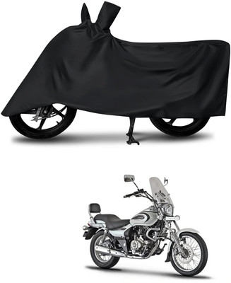 KEDIT Two Wheeler Cover for Bajaj(Avenger 400, Black)