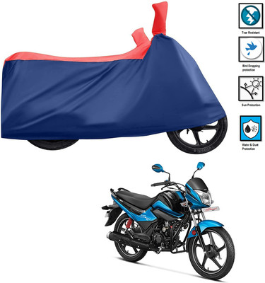 CODOKI Waterproof Two Wheeler Cover for Hero(Splendor I Smart, Red)