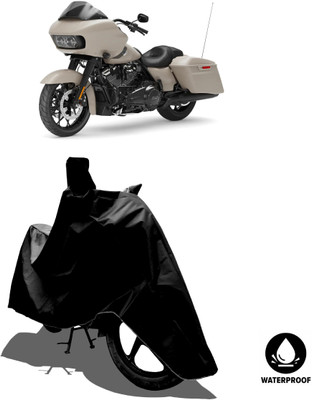 Amexride Waterproof Two Wheeler Cover for Harley Davidson(Road Glide Special, Black)