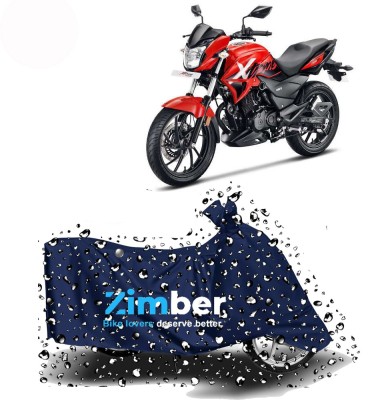 ZIMBER Two Wheeler Cover for Hero(Xtreme 200R, Blue)