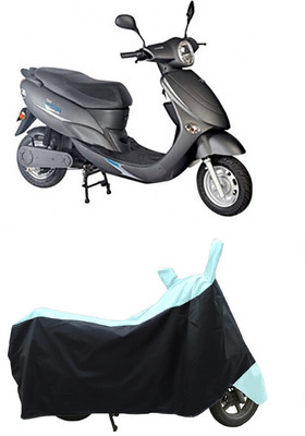 Coxtor Waterproof Two Wheeler Cover for Avon(E Star, White)