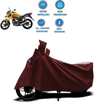 AASHTIK MART Two Wheeler Cover for Honda(CB Twister, Maroon)