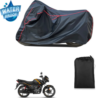 PAGORA Waterproof Two Wheeler Cover for Hero(Glamour FI, Black)