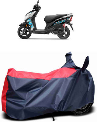 RM Collections Waterproof Two Wheeler Cover for Honda(Dio, Red, Blue)