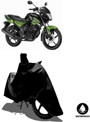 Amexride Waterproof Two Wheeler Cover for Yamaha(SZ RR V2.0 BS6, Black)