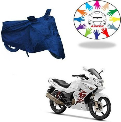 DeepShakshi AUTOMOTIVE Waterproof Two Wheeler Cover for Hero(Karizma, Blue)