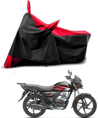 KEDIT Two Wheeler Cover for Honda(CD 100 SS, Red, Black)