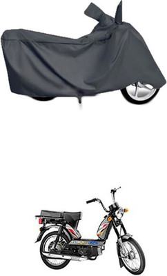 MMSSTAR Waterproof Two Wheeler Cover for TVS(Heavy Duty Super XL, Grey)