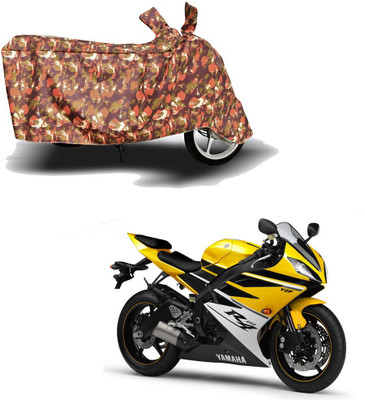 DeepShakshi AUTOMOTIVE Waterproof Two Wheeler Cover for Yamaha(Sport, Red)
