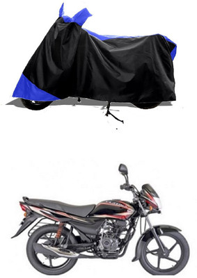 GROFATIK Two Wheeler Cover for Bajaj(Platina 125, Blue)