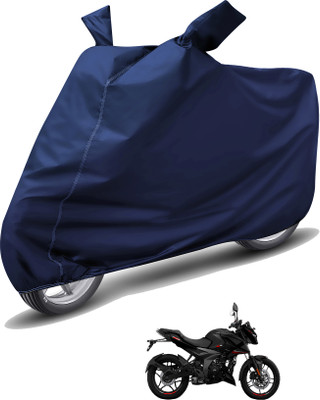 Auto Hub Waterproof Two Wheeler Cover for Bajaj(Pulsar N160, Blue)