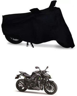 THE REAL ARV Waterproof Two Wheeler Cover for Kawasaki(Z1000 BS6, Black)