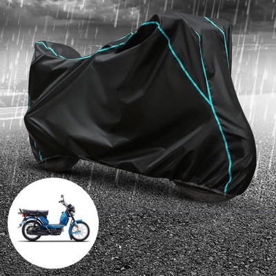 CODOKI Waterproof Two Wheeler Cover for TVS(Heavy Duty, Black)