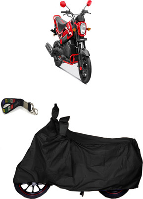 UKIGAL Two Wheeler Cover for Honda(Navi, Black)