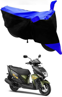 MMSSTAR Waterproof Two Wheeler Cover for Yamaha(Ray ZR, Blue, Black)