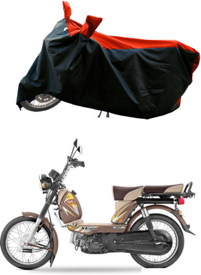 DeepShakshi AUTOMOTIVE Waterproof Two Wheeler Cover for TVS(XL 100 Comfort, Red)