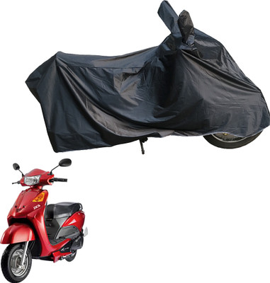 Motodreka Waterproof Two Wheeler Cover for Indus(Yo EXL, Black)