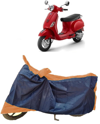 AutoKick Two Wheeler Cover for Piaggio(Vespa LX, Multicolor)