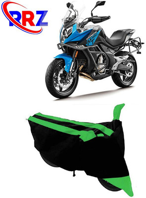 RRZ Waterproof Two Wheeler Cover for CFMoto(650MT, Black, Green)