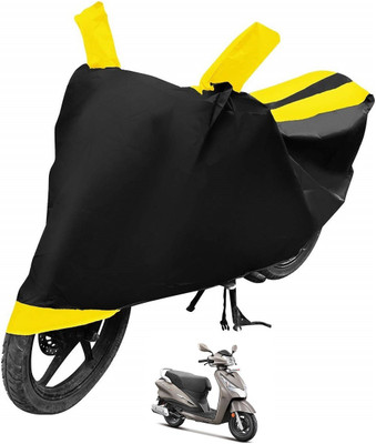 Auto Hub Two Wheeler Cover for Hero(Destini 125, Yellow)