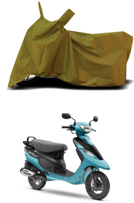 VESMEI Two Wheeler Cover for TVS(Scooty Pep+, Blue)