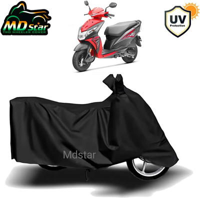 MWBB Waterproof Two Wheeler Cover for Honda(Dio, Black)