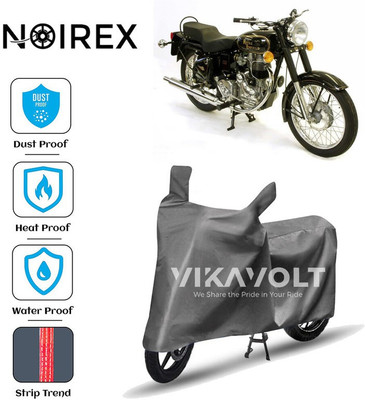 NOIREX Two Wheeler Cover for Royal Enfield(Bullet 500, Grey)