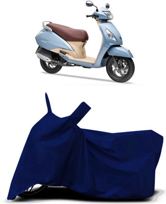 VESMEI Two Wheeler Cover for TVS(Jupiter Grande, Blue)