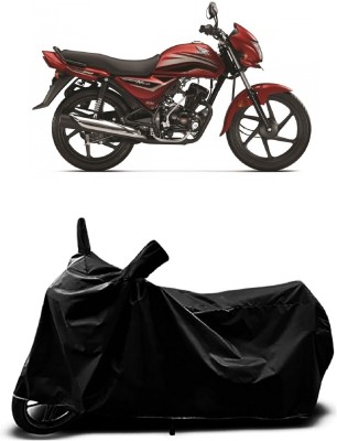 OliverX Waterproof Two Wheeler Cover for Honda(Dream Yuga, Black)