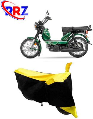 RRZ Waterproof Two Wheeler Cover for TVS(XL 883, Black, Yellow)
