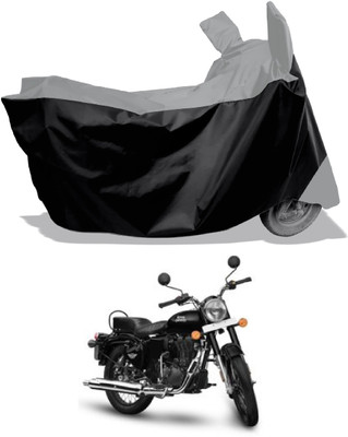 Amexride Two Wheeler Cover for Royal Enfield(Bullet 350 New, Multicolor)