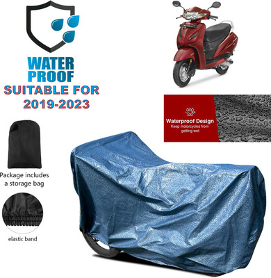 PAGORA Waterproof Two Wheeler Cover for Honda(Activa 4G, Blue)