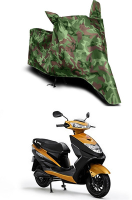 Mdstar Waterproof Two Wheeler Cover for Ampere(REO BS6, Multicolor)