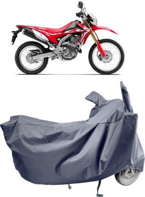 Amexride Two Wheeler Cover for Honda(CRF 250 L, Grey)