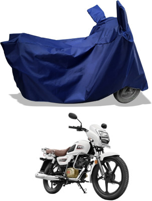 Amexride Two Wheeler Cover for TVS(Radeon, Blue)