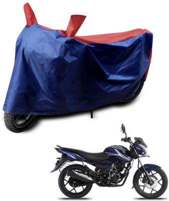 KEDIT Two Wheeler Cover for Bajaj(Discover 150 s, Red, Blue)